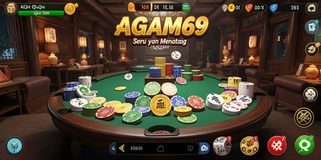 Tampilan gameplay AGAM69 yang menarik dan kompetitif.