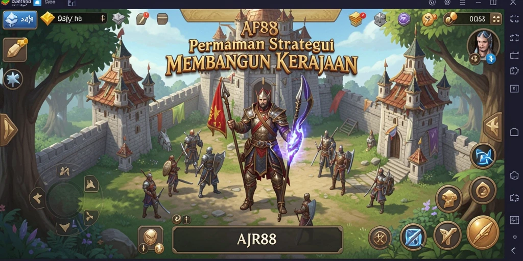 Tampilan gameplay yang menegangkan dalam AJR88 dengan strategi cerdas.
