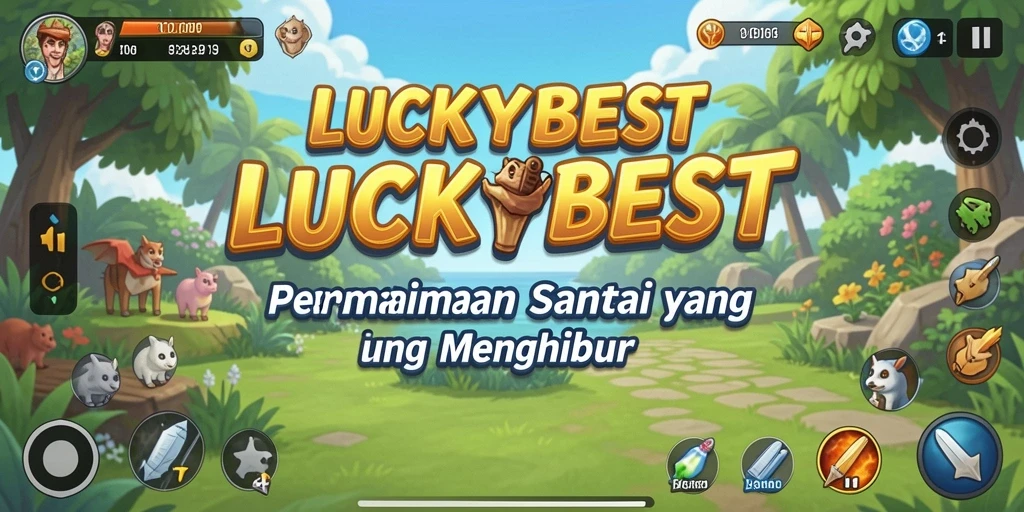 Tampilan gameplay menawan dalam LUCKYBEST yang memikat pemain.