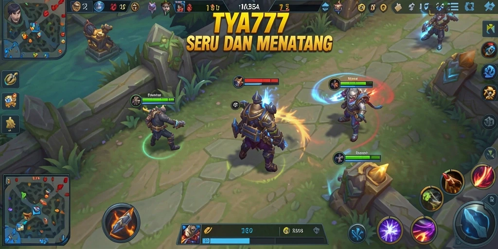 Gameplay seru dalam TYA777 yang penuh strategi dan aksi.